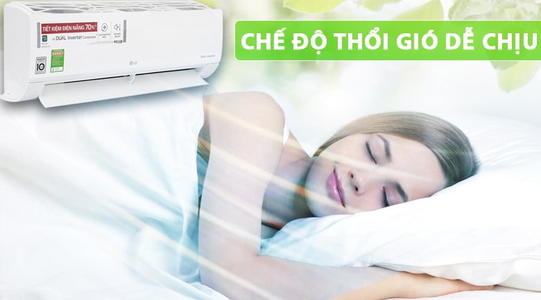 Máy lạnh LG Inverter 1.5 HP V13ENH - Comfort Air - Máy lạnh LG Inverter 1.5 HP V13ENH