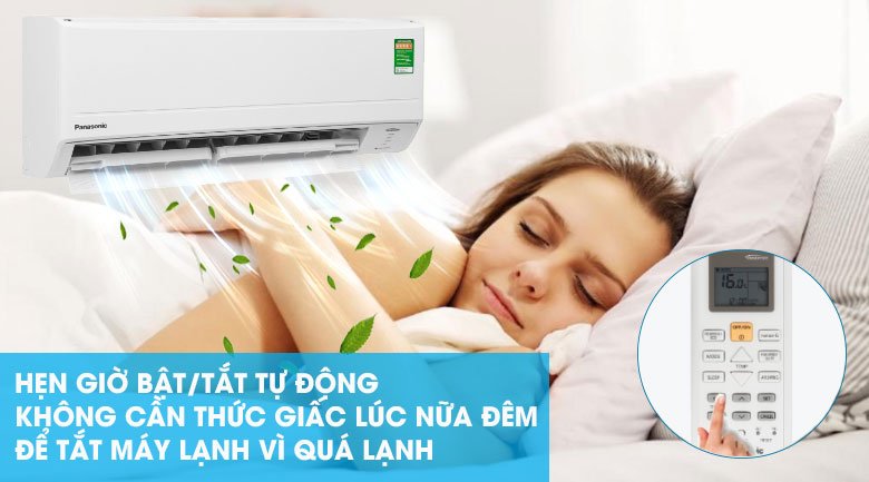 Hẹn giờ bật tắt máy lạnh